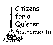 {Citizens for a Quieter Sacramento Logo}